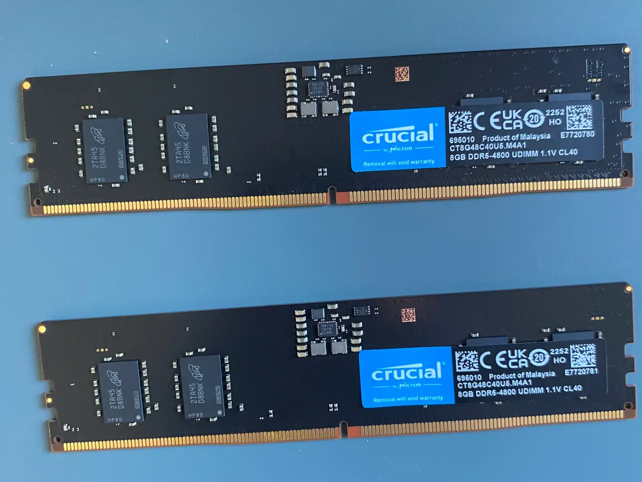 Billede 2 - RAM DDR5 16GB (2x8)