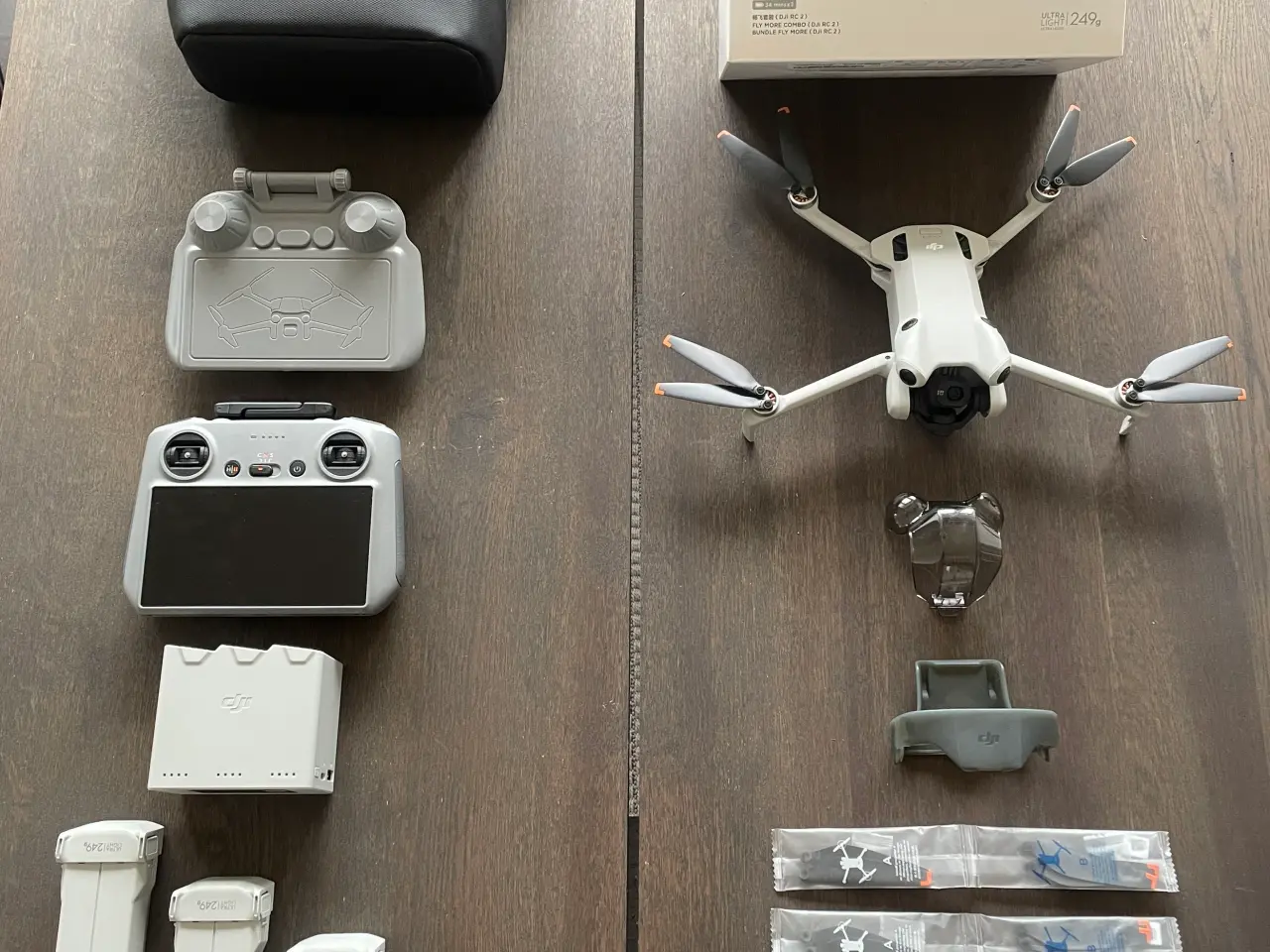 Billede 1 - DJI Mini 4 Pro (Aldrig Fløjet) + Fly More Kit