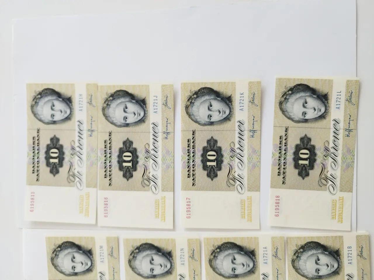 Billede 5 - 10 Kroner 1972. Bankfriske