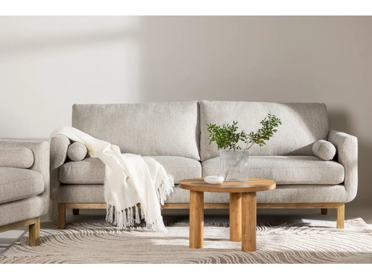 Billede 12 - Olympos 3 personers Sofa - Beige og Natur