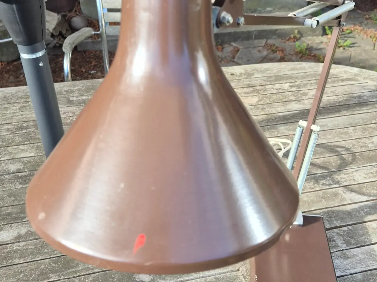 Billede 3 - Fleksibel arkitektlampe på tung fod