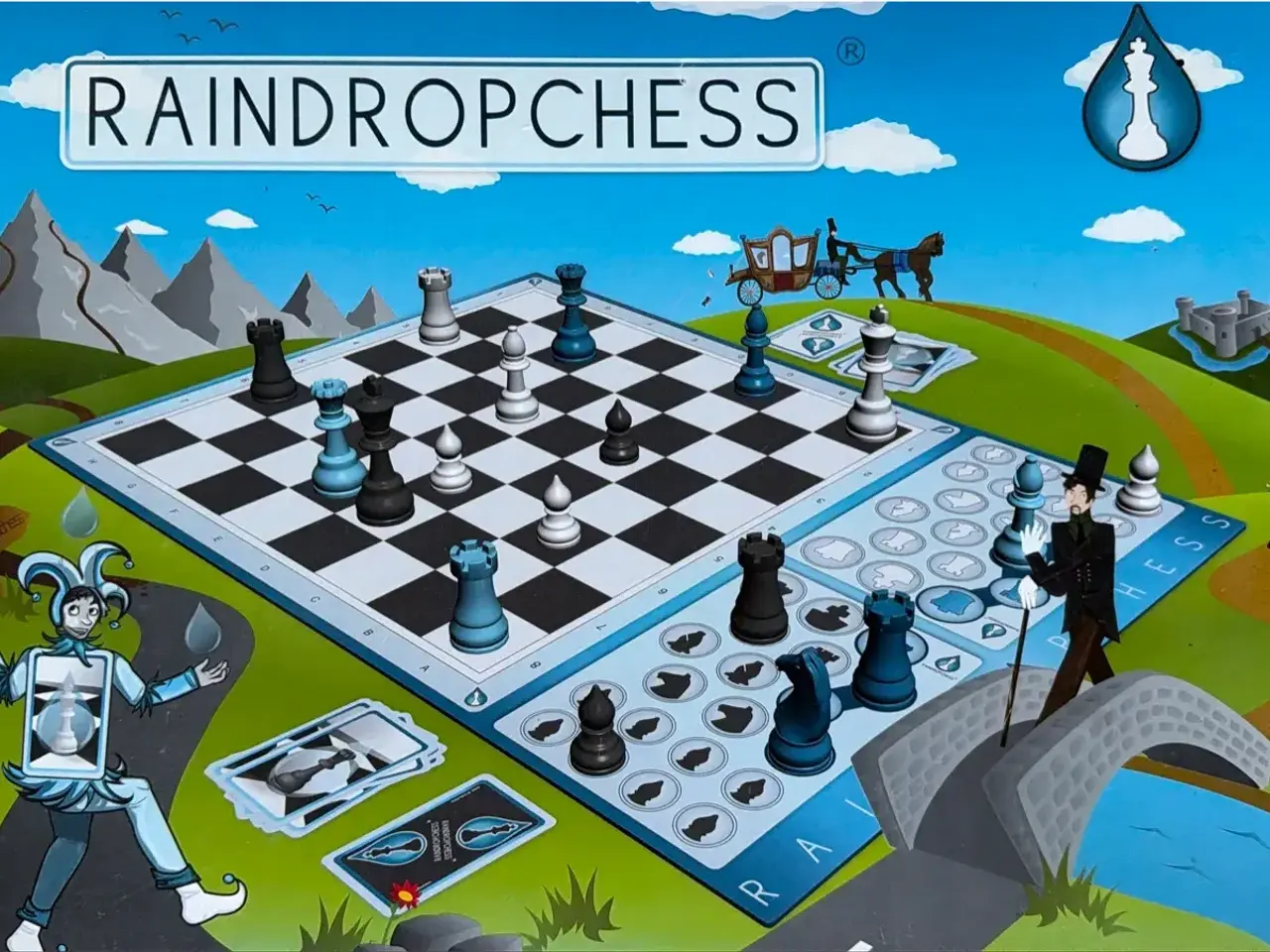 Billede 4 - Raindropchess-skakspil