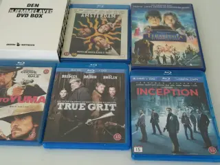 Diverse bluray byttes eller sælges