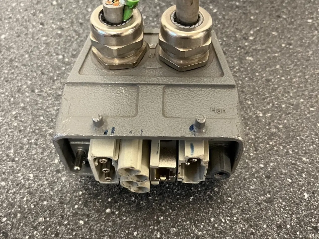 Billede 4 - Harting Han stik med blandet Power & Data Modules