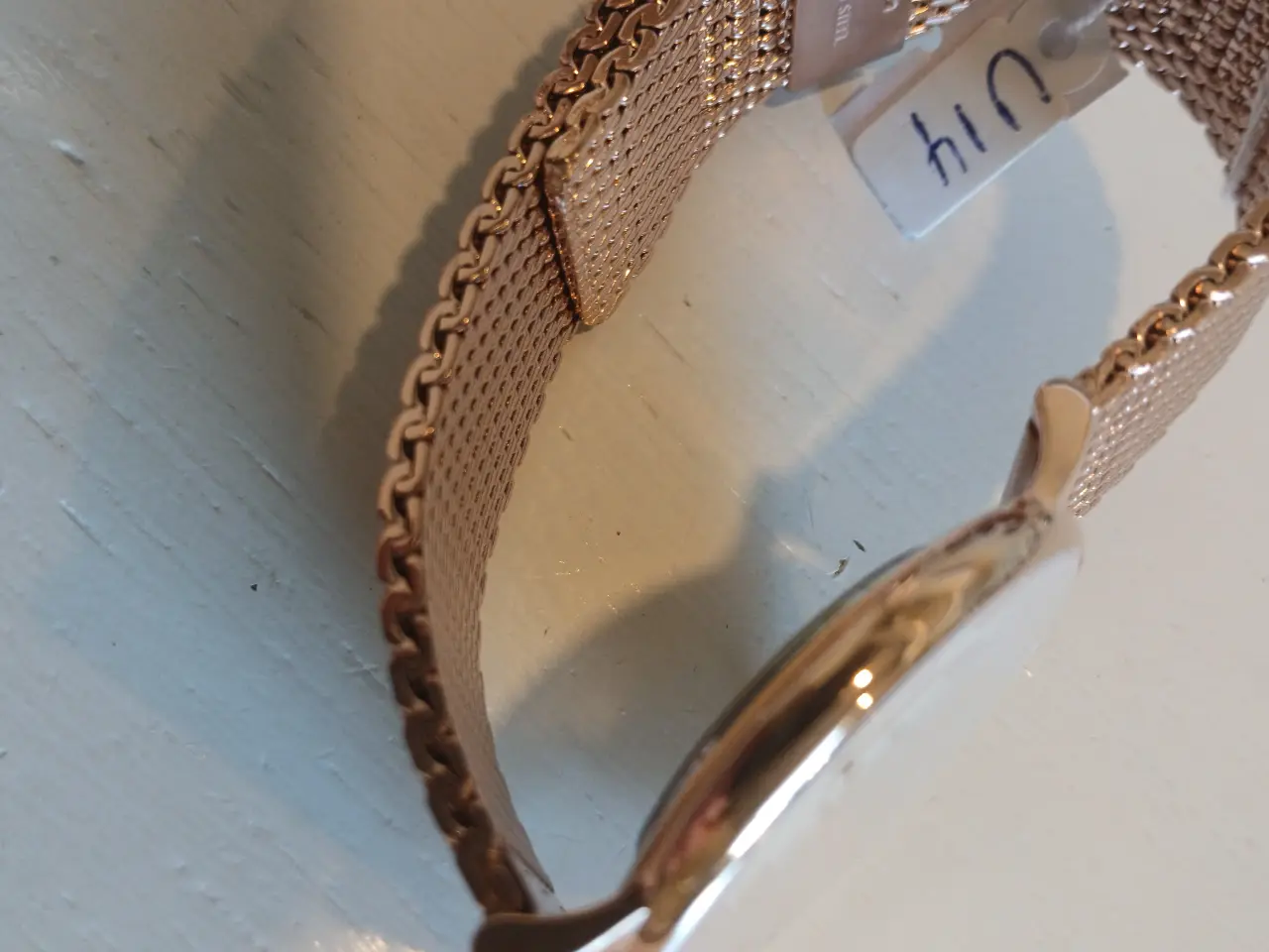 Billede 4 - Lækre LLarsen Danske armbåndsure med mesh lænke