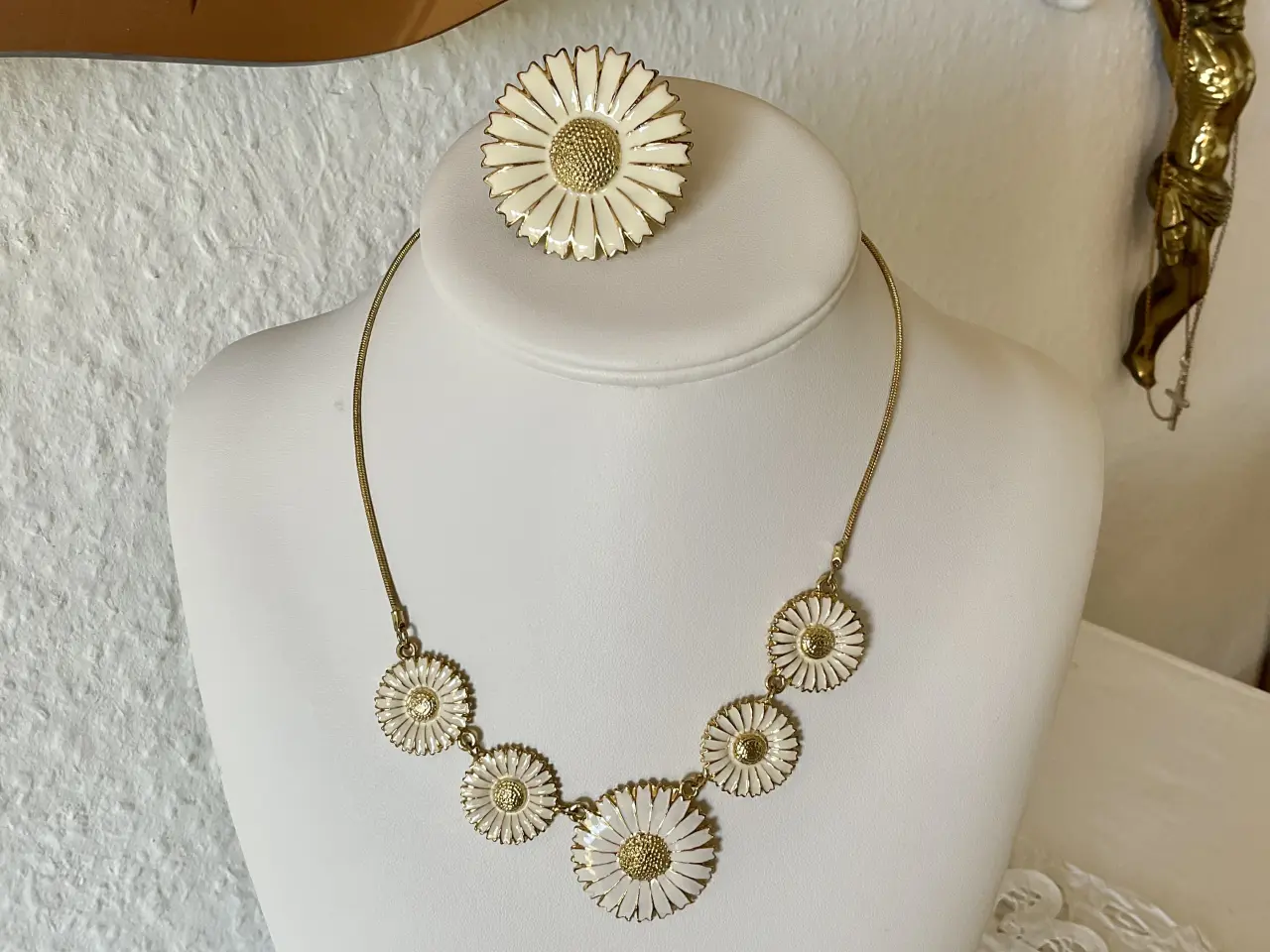Billede 2 - Collier og broche