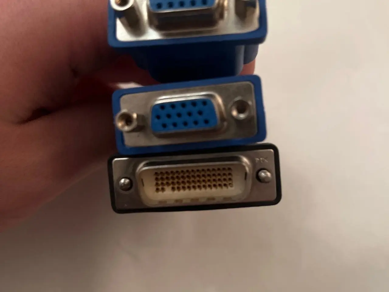 Billede 2 - Adapter / splitter HP LFH (DMS-59) til dual VGA