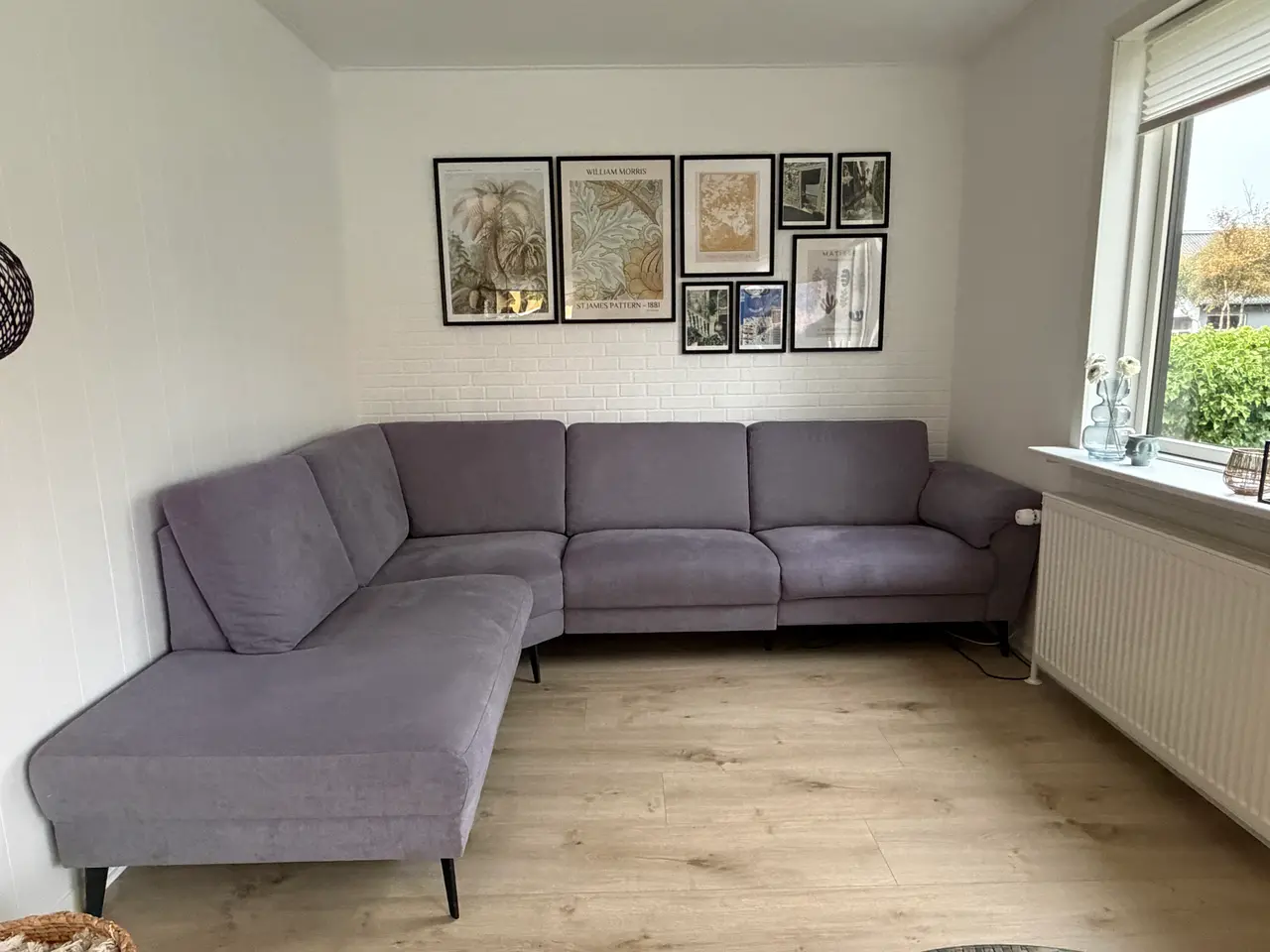 Billede 2 - Flot og rummelig hjørnesofa, farve gråblå