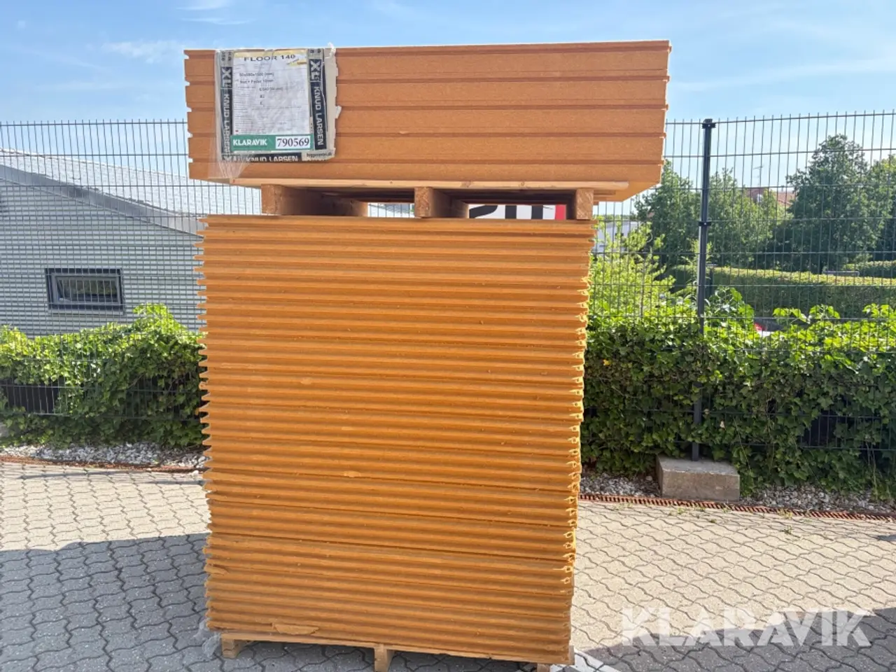 Billede 1 - Træfiber plader 2paller