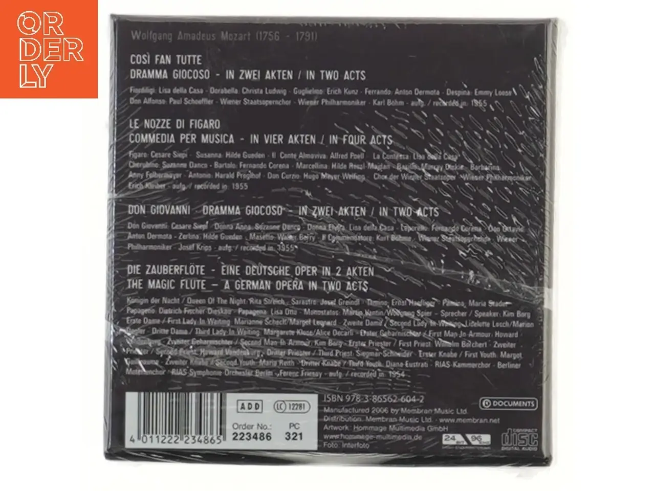 Billede 2 - Wolfgang Amadeus Mozart 10 CD Set