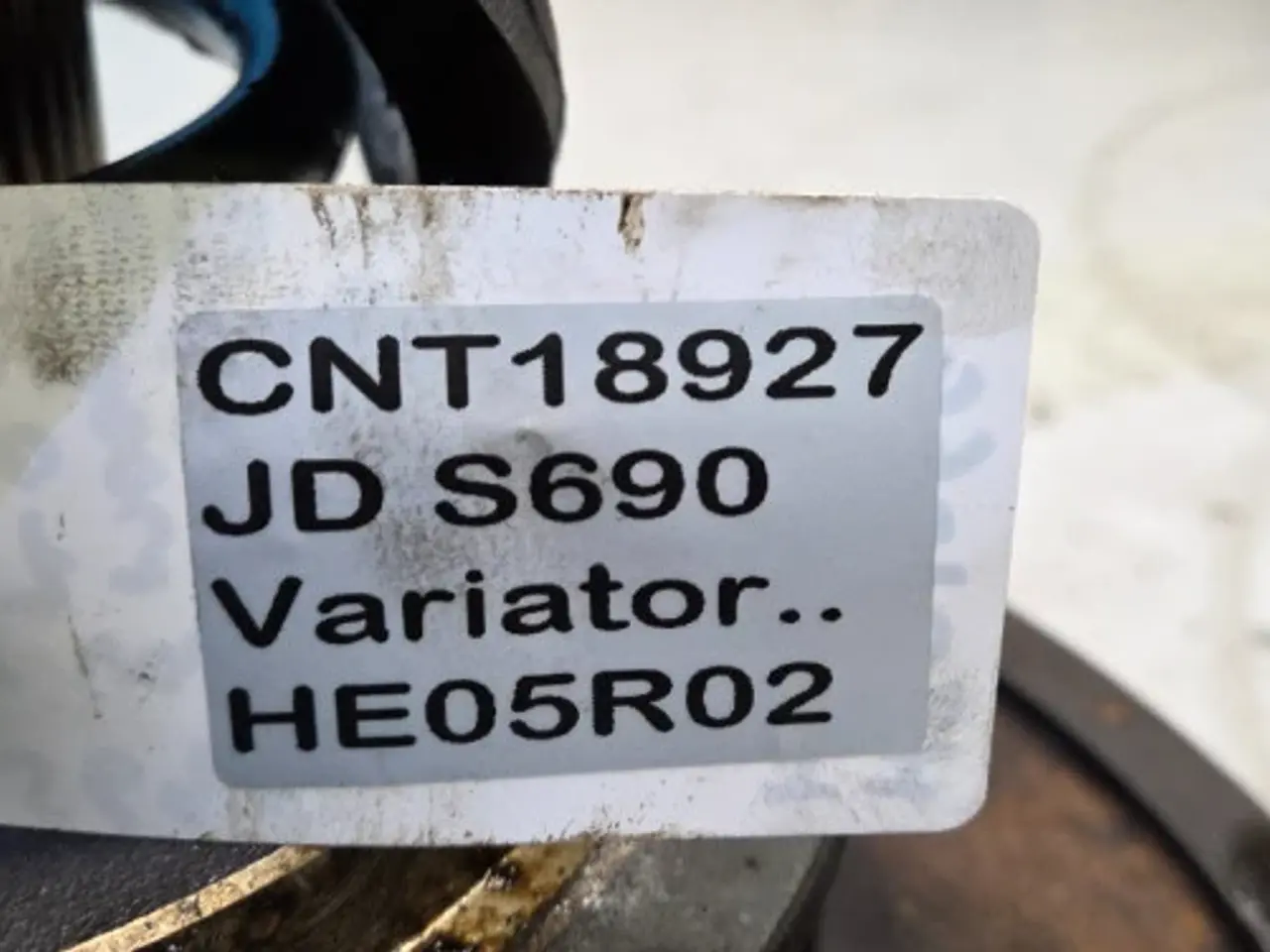 Billede 15 - John Deere S690 Variatorskive H173374