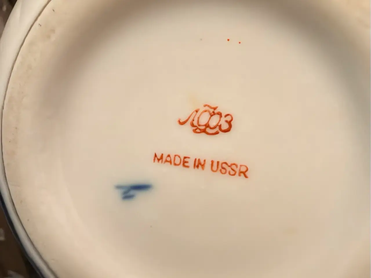 Billede 5 - LFZ / Lomonosov “Blue Flowers” porcelænsvase – US
