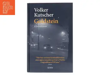 Goldstein : Gereon Raths tredje sag : kriminalroman af Volker Kutscher (Bog)