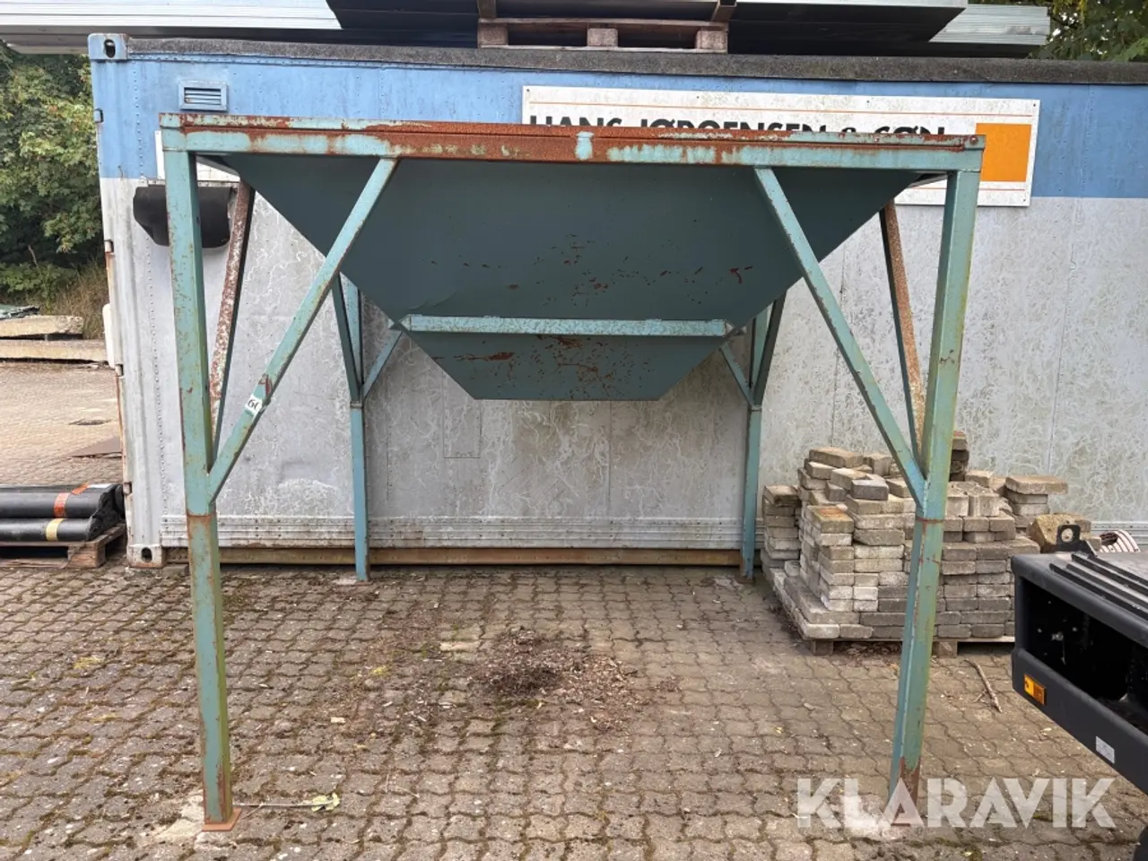 Billede 2 - Tragt Mosegård silo 1 stk