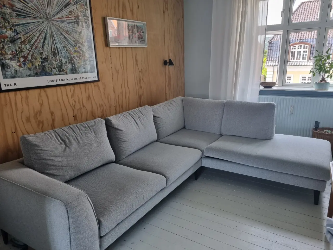 Billede 3 - Sofa med chaiselong