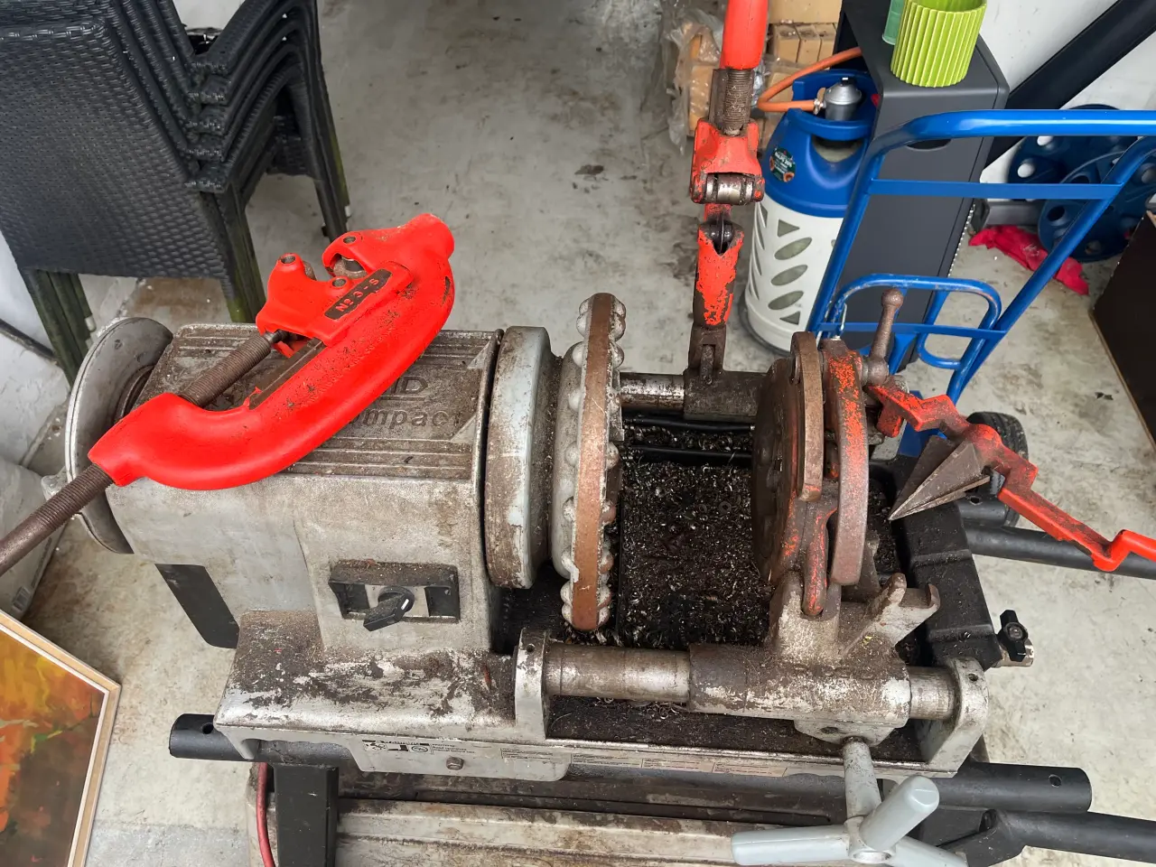 Billede 4 - Ridgid compact 300 gevindskærer 