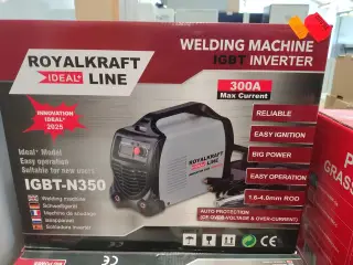 Svejseapparat, ubrugt ROYAL KRAFT LINE IGBT-N350