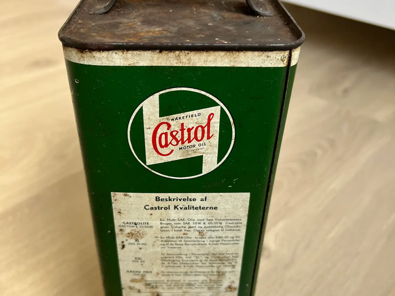 Billede 4 - Castrol oliedunk 5 L