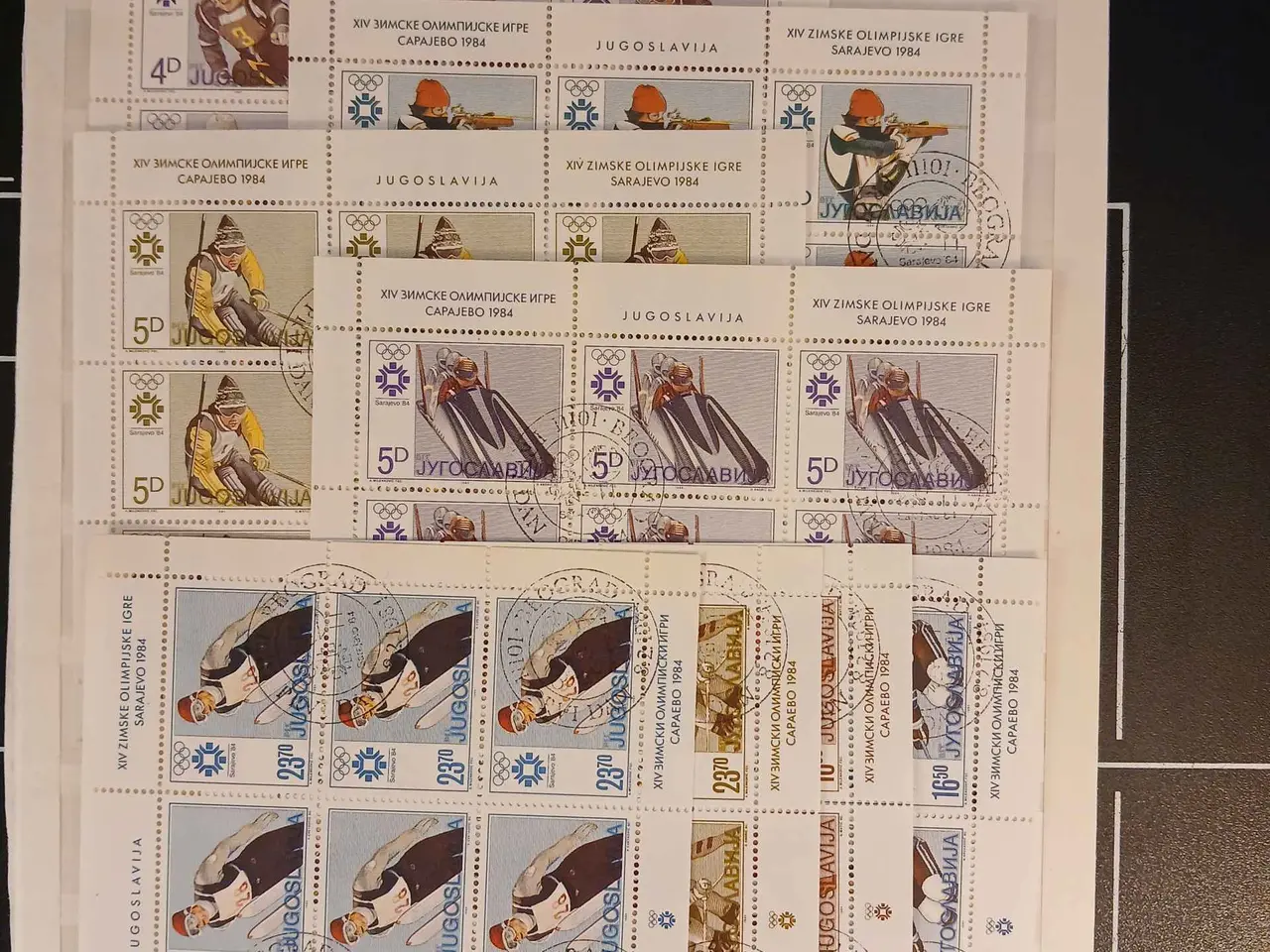 Billede 4 - Jugoslavien og Serbien (239) 4 plancher 
