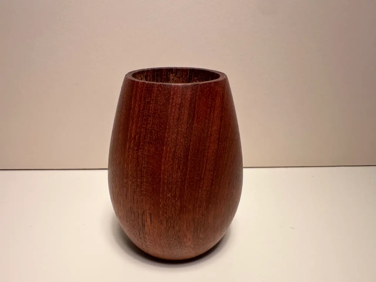 Billede 1 - Lille tandstikholder / holder i teak (retro)