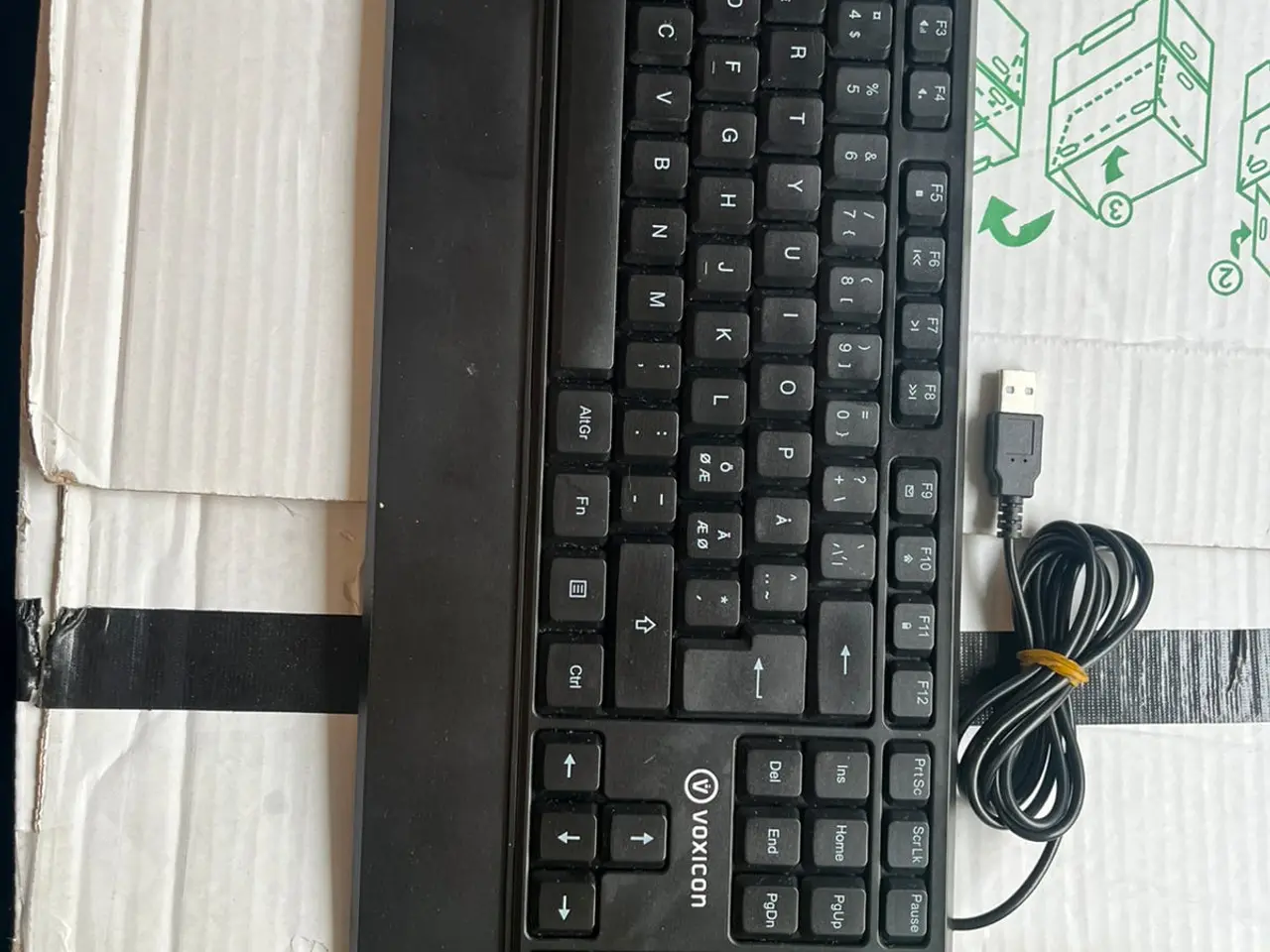 Billede 1 - Voxicon DK-201W tastatur med USB