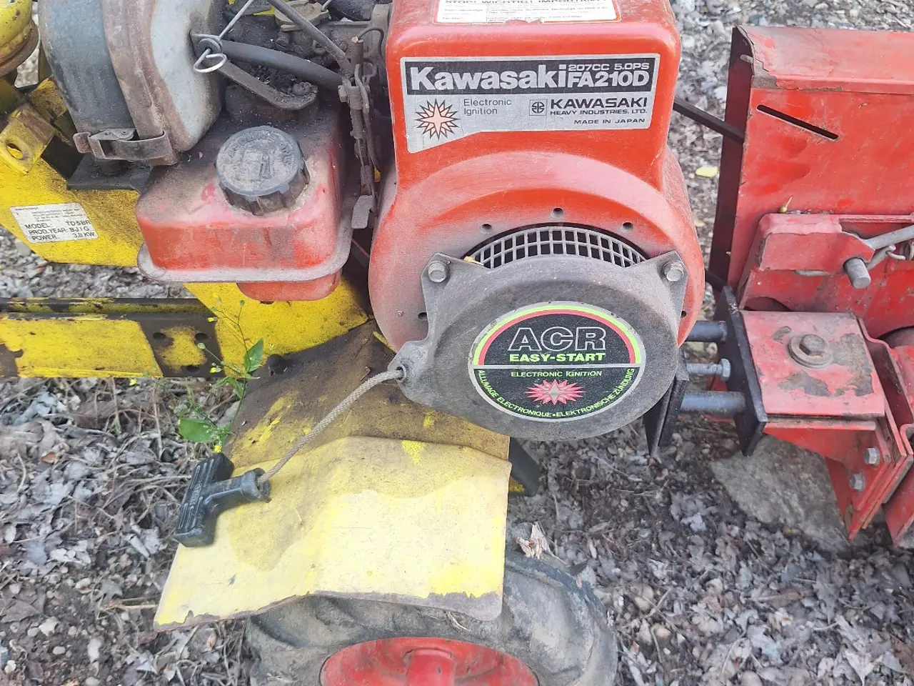 Billede 5 - fajemaskine Texas med motor kawasaki