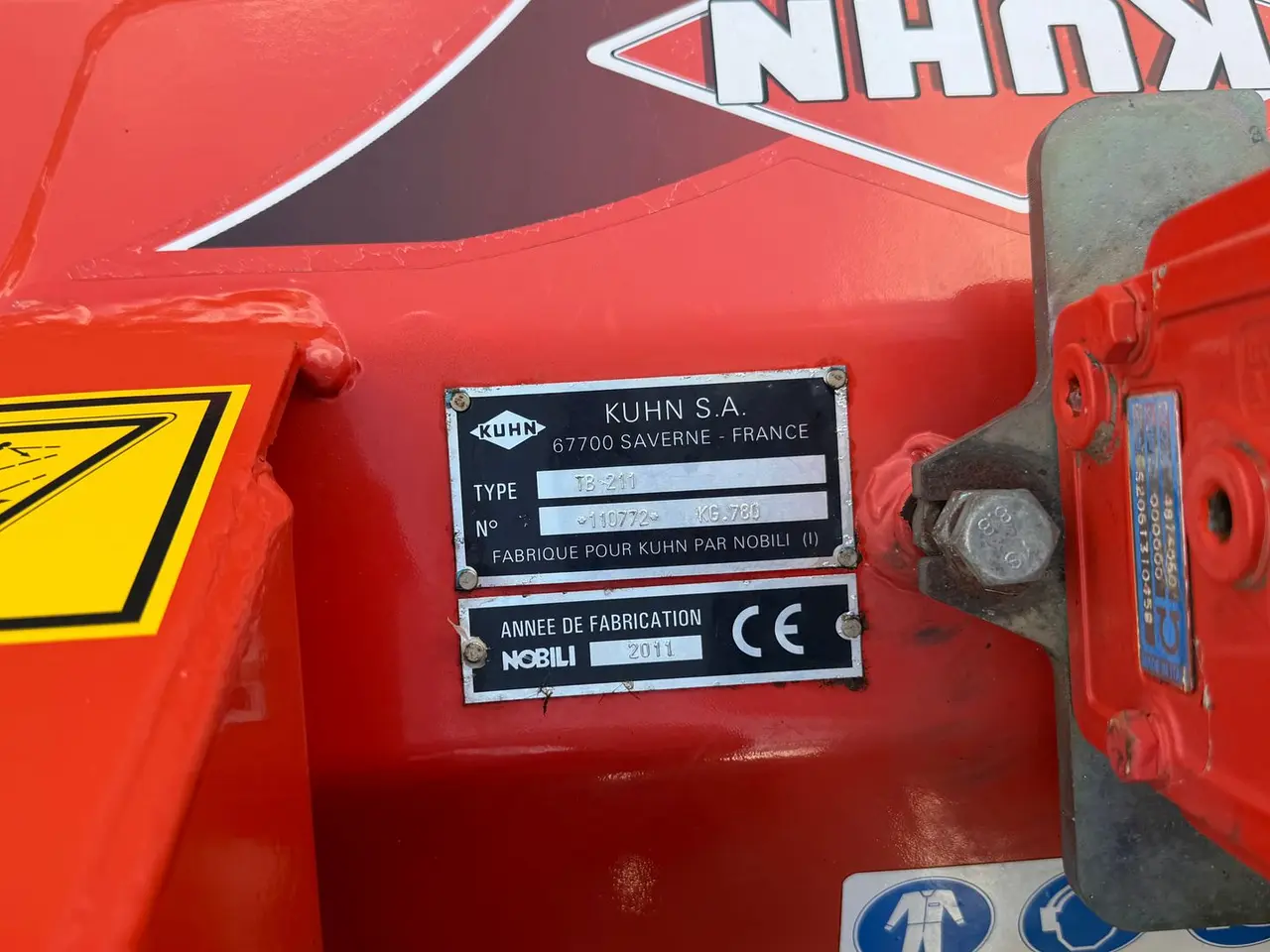 Billede 11 - Kuhn TB 211 Kuhn TB-211 i rigtigt fin stand