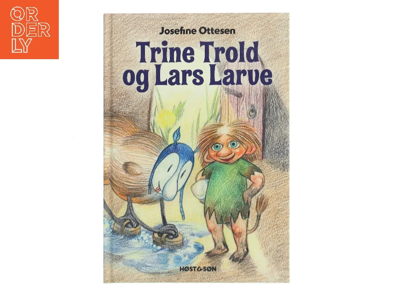 Billede 1 - Trine Trold og Lars Larve af Josefine Ottesen (Bog)