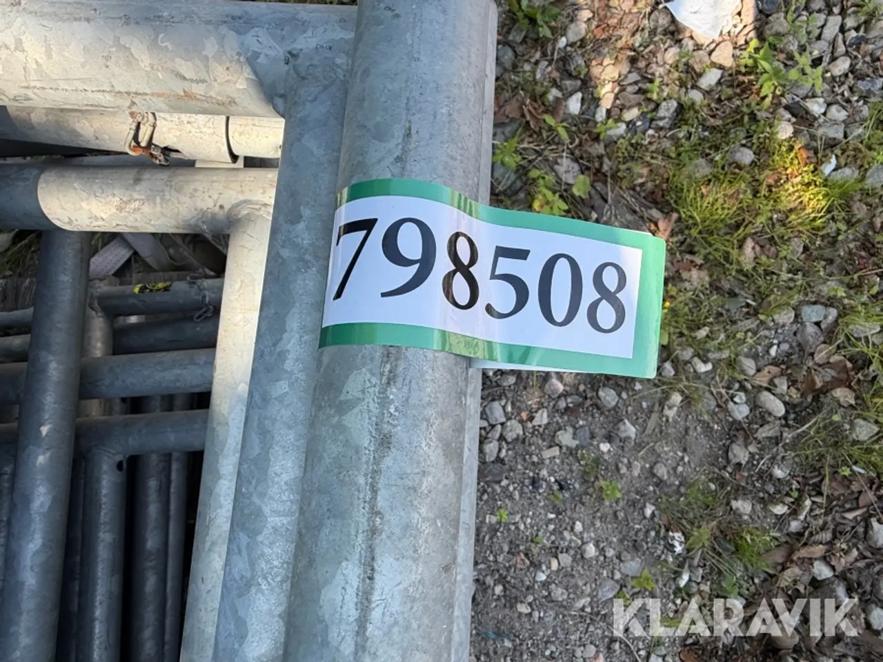 Billede 7 - Stilladsrammer galvaniserede, 10 Styk