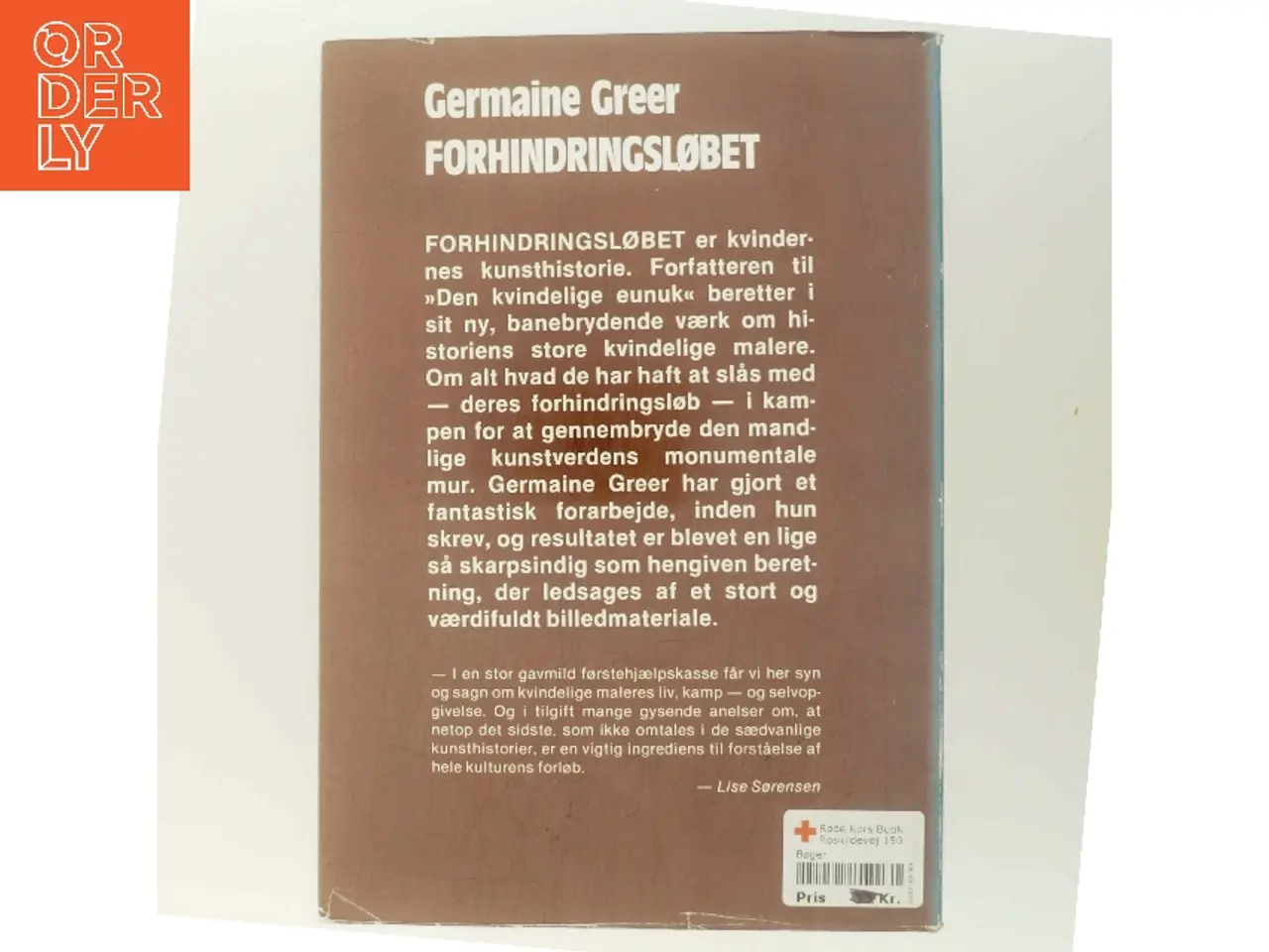 Billede 3 - Forhindringsløbet af Germaine Greer (Bog)