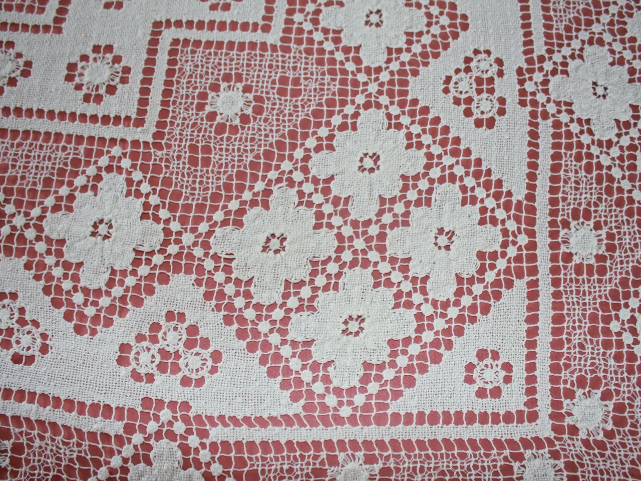 Billede 5 - Blondedug 104 x 143 cm