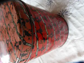 Gl. Lakridsdåse Lagerman Rød