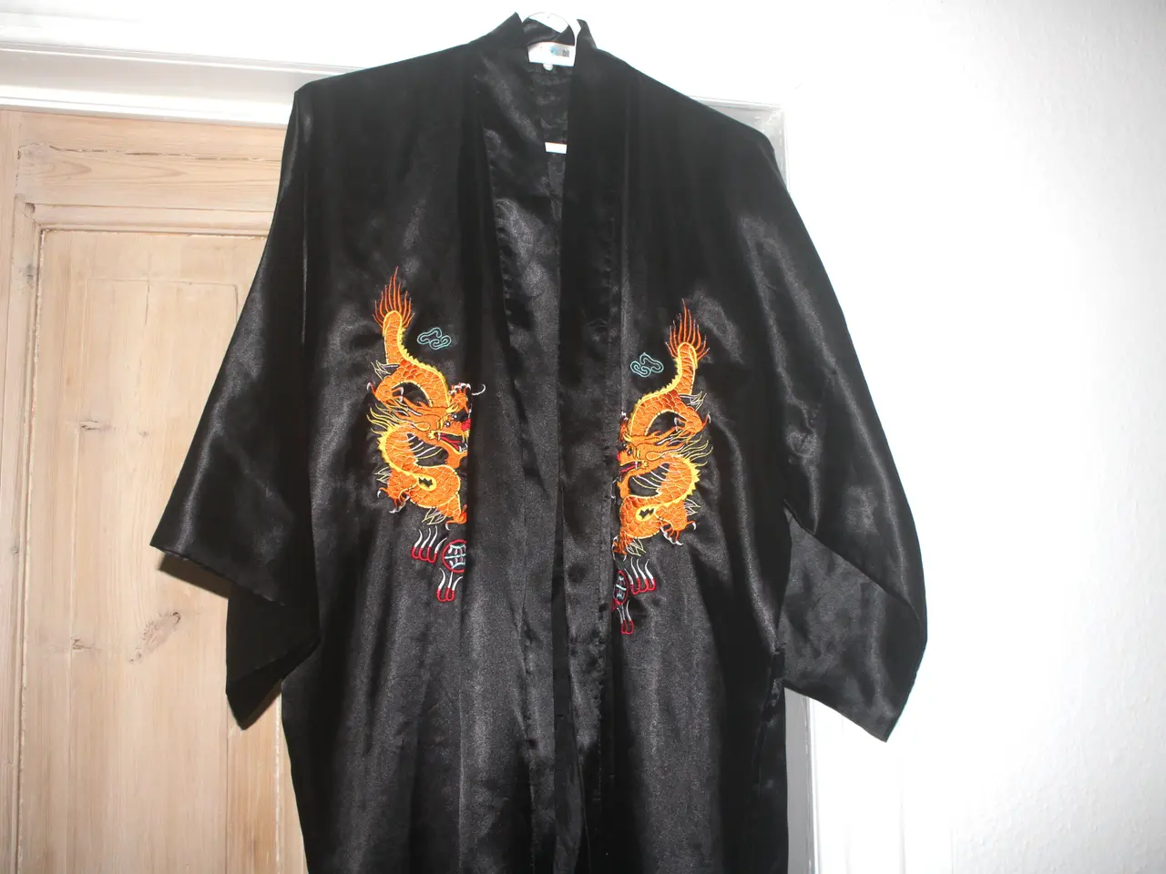 Billede 4 - Vintage Kimono med drag str. L