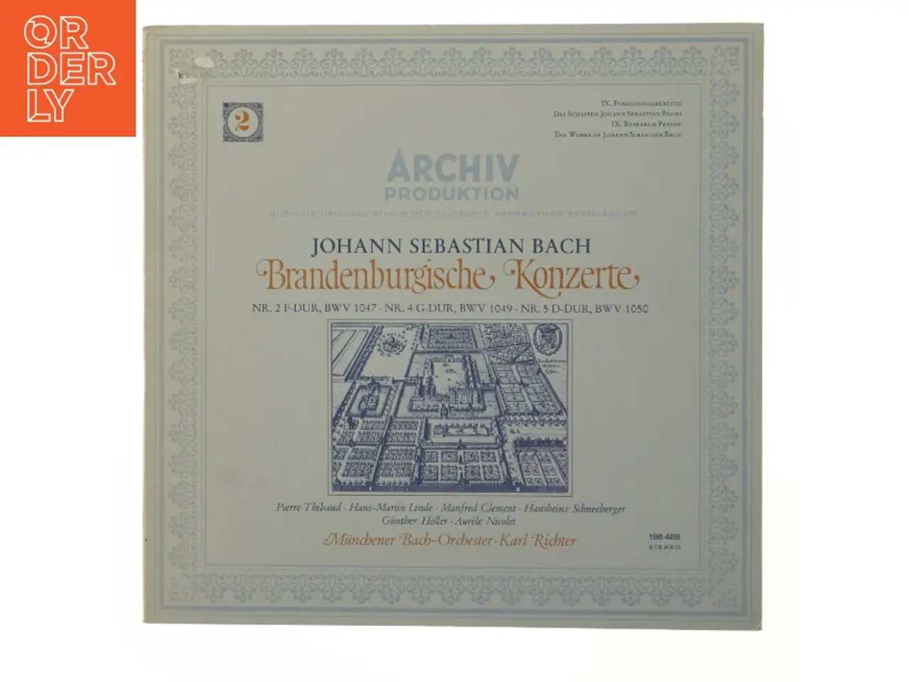 Billede 1 - Brandenburgische Konzerte LP fra Archiv Produktion