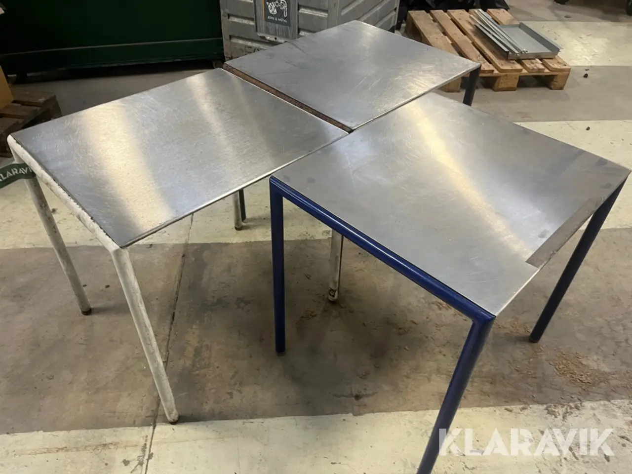 Billede 1 - Arbejdsborde Fritz Hansen 60x70 3 styk