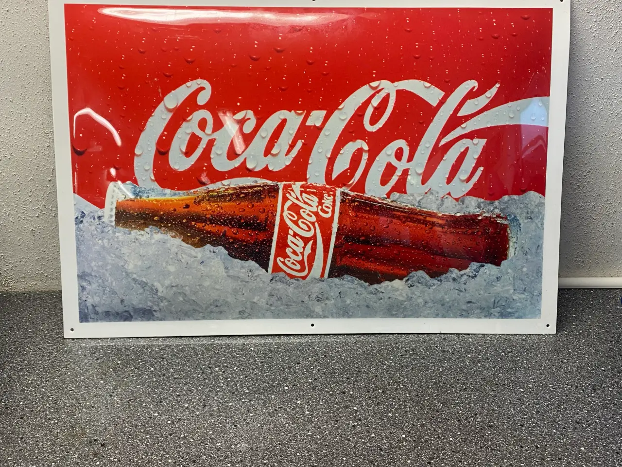 Billede 1 - Coca cola alu. skilt