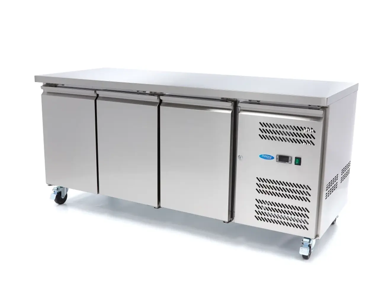 Billede 1 - Kølebord med 3 døre – Zanussi-kompressor
