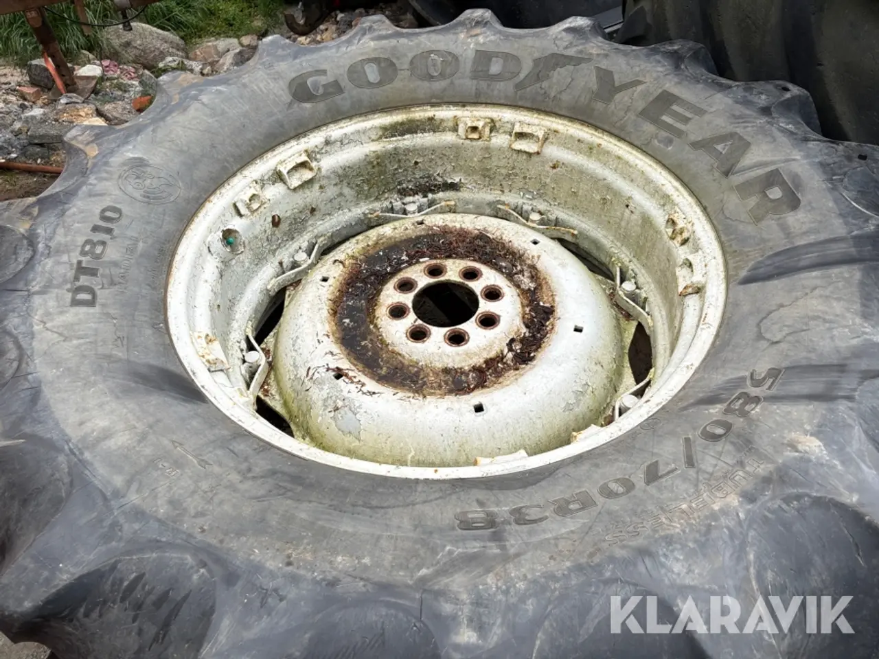 Billede 3 - Traktor hjul Goodyear DT810 - 2 styk, 580/70R38