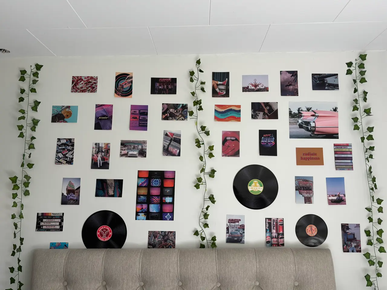 Billede 1 - Vintage Vægbilleder, Wall Art, 36 dele