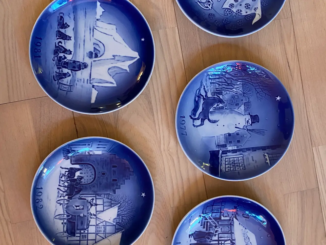 Billede 1 - Desiree juleplatter 1976-1982