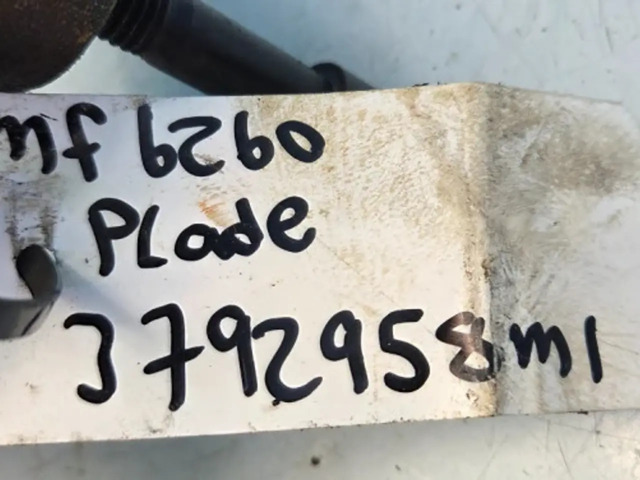 Billede 3 - Massey Ferguson 6260 Plade 3792958M1