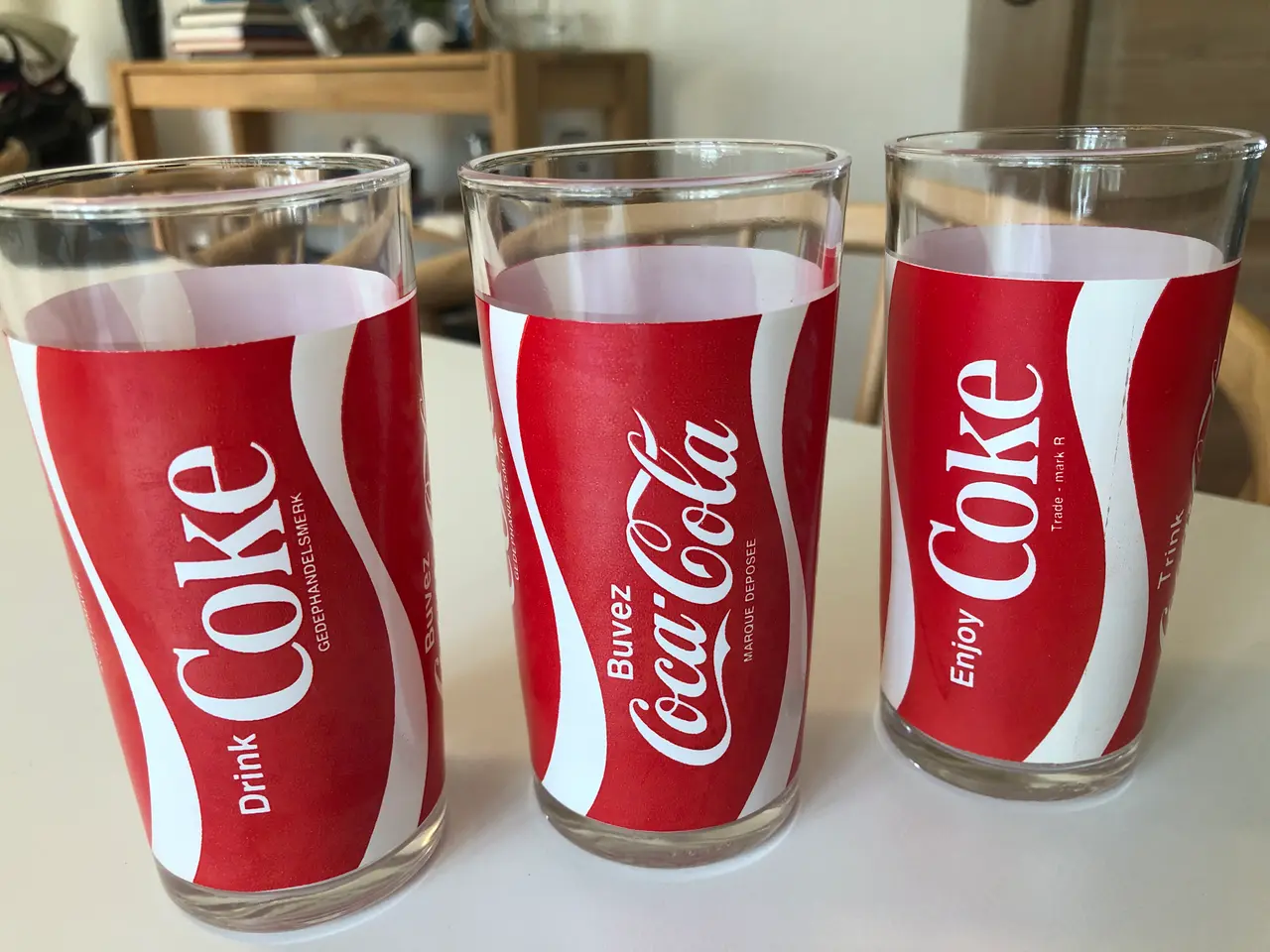 Billede 2 - 3 Coca Cola glas fra 80/90'erne
