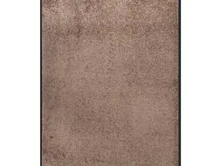 Dørmåtte 80x120 cm brun