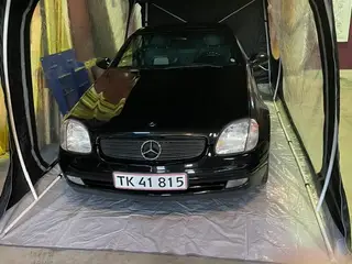 bilgarage 220v med omformere ned til 12 v