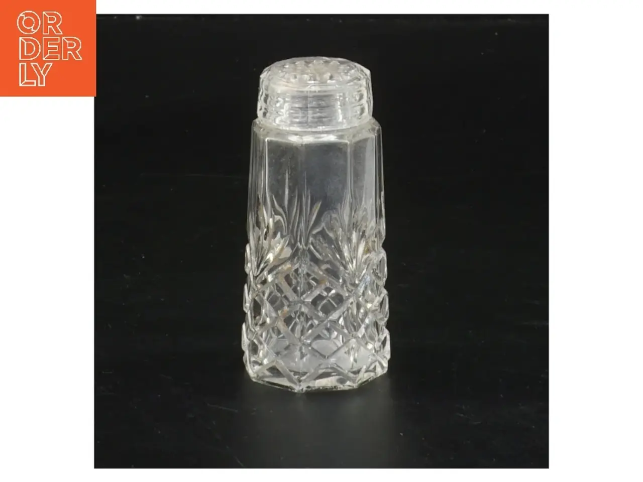 Billede 1 - Krydderikrukke af glas (str. 8 cm)