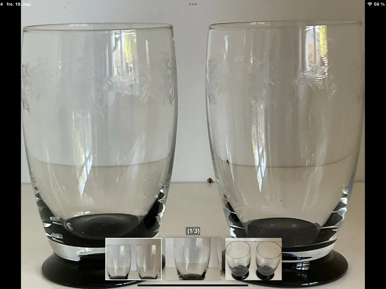 Billede 1 - Gamle glas
