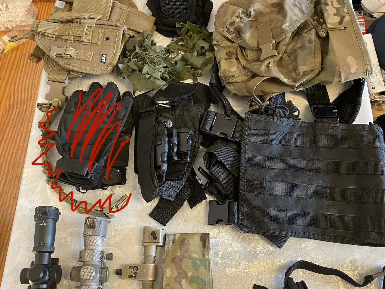 Billede 2 - Airsoft Blandede dele, MAGPUL, Tokyo Marui, TYR os
