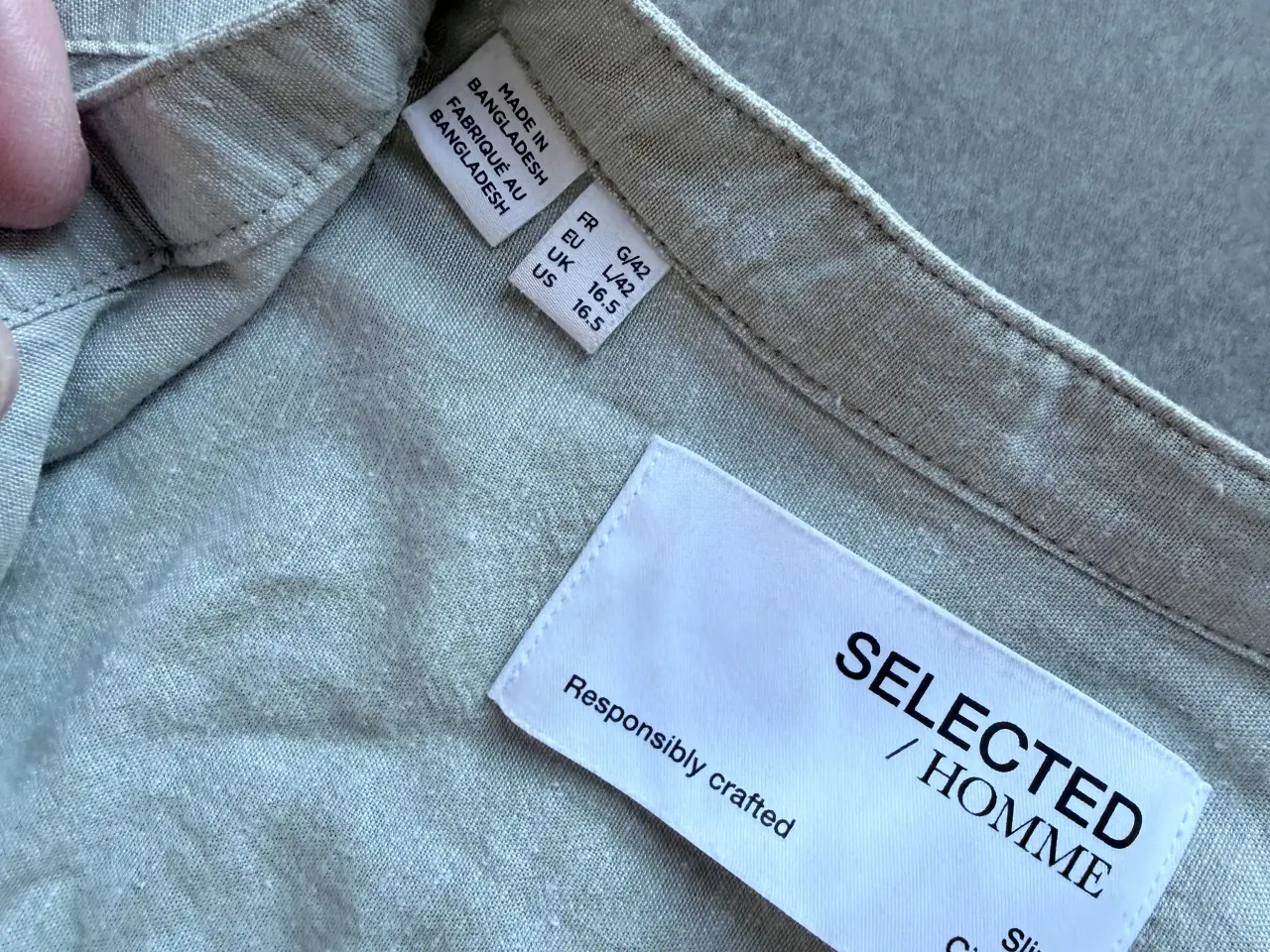 Billede 2 - Selected Homme, skjorte str. L