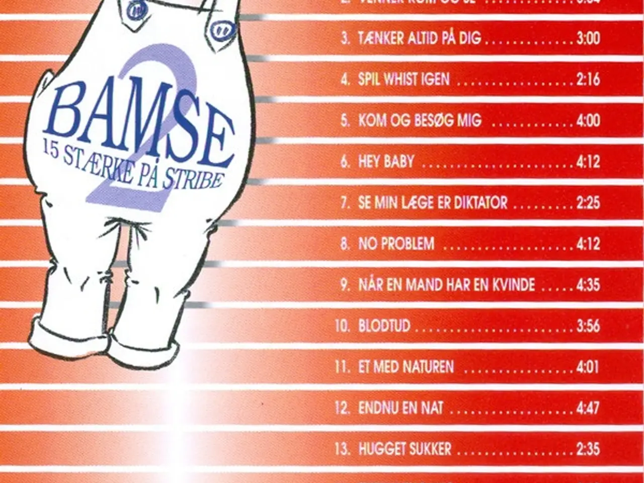 Billede 6 - Bamse* – 15 Stærke På Stribe 2 – CD