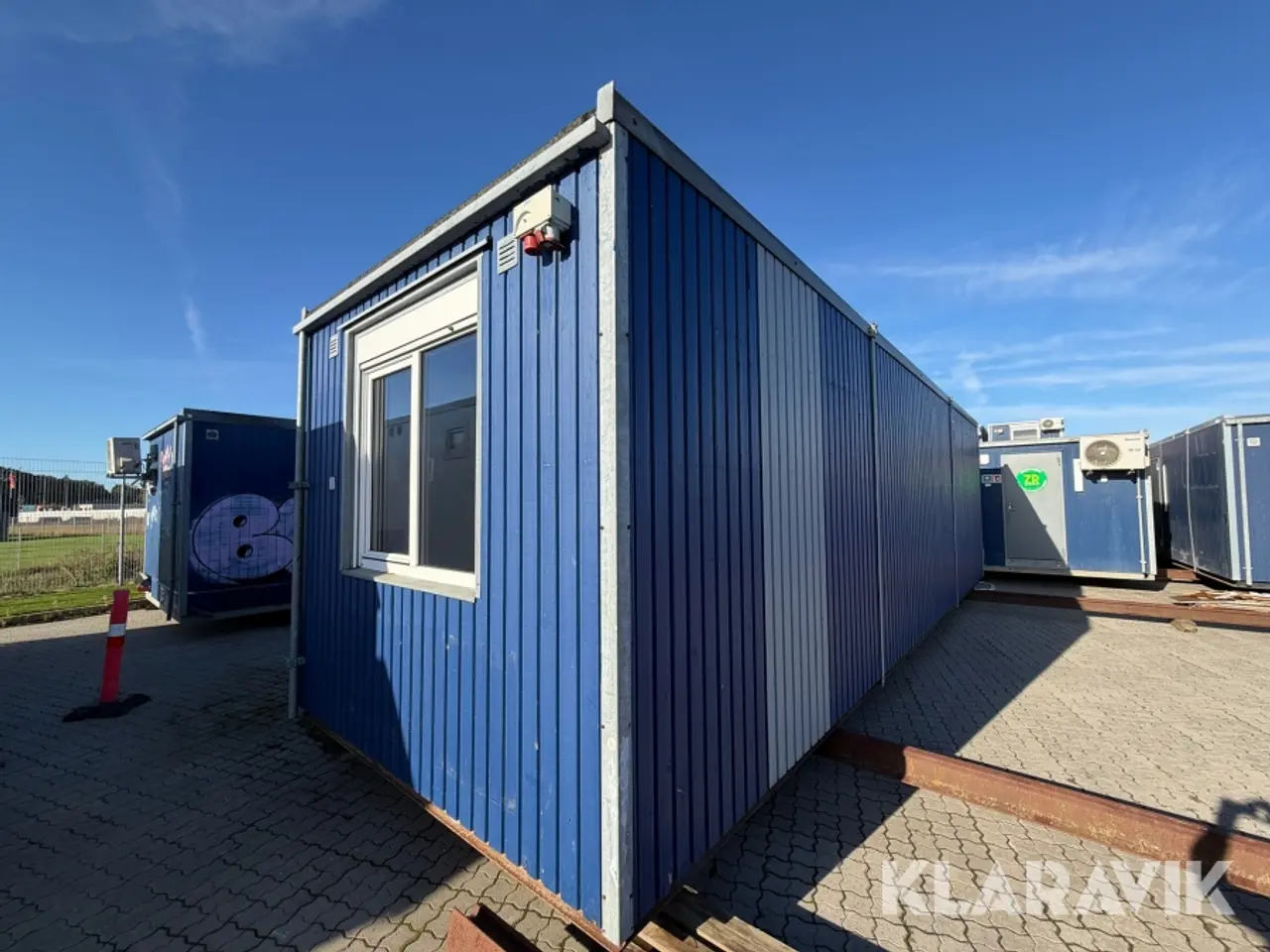 Billede 3 - Isoleret mandskabsskur 10 personer Woodcon M10G